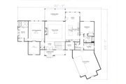 Modern Style House Plan - 4 Beds 3 Baths 3447 Sq/Ft Plan #437-127 