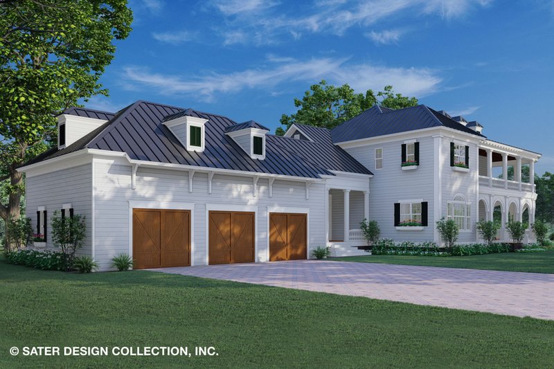 Dream House Plan - Exterior - Rear Elevation for Classical House Plan #930-526 - 3 bed, 2.5 bath