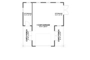European Style House Plan - 0 Beds 0 Baths 621 Sq/Ft Plan #1060-342 