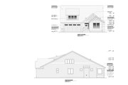Prairie Style House Plan - 4 Beds 3 Baths 2440 Sq/Ft Plan #53-746 Exterior 