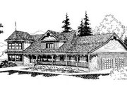 Traditional Style House Plan - 4 Beds 2.5 Baths 2487 Sq/Ft Plan #60-158 