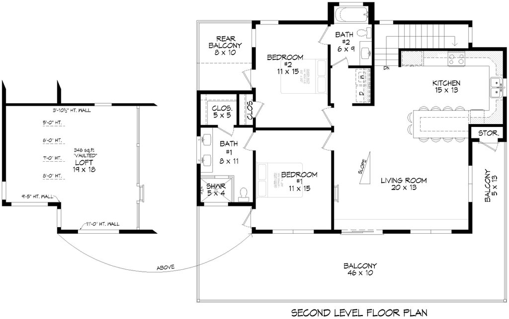 Beach Style House Plan - 3 Beds 4 Baths 2342 Sq/Ft Plan #932-1120 ...