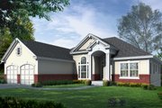 Traditional Style House Plan - 4 Beds 4 Baths 2141 Sq/Ft Plan #112-126 