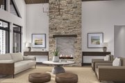 Beach Style House Plan - 2 Beds 2.5 Baths 2148 Sq/Ft Plan #455-483 