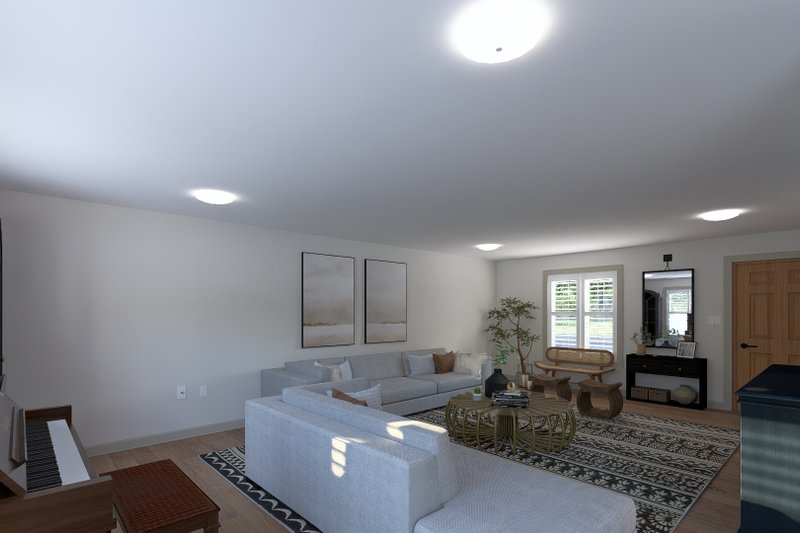 House Design - Interior - Family Room 1 for Traditional House Plan #1060-385 - 3 bed, 2.5 bath