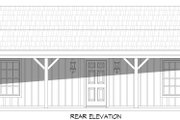 Ranch Style House Plan - 2 Beds 1 Baths 940 Sq/Ft Plan #932-972 