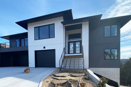 Open Concept Hillside Plan