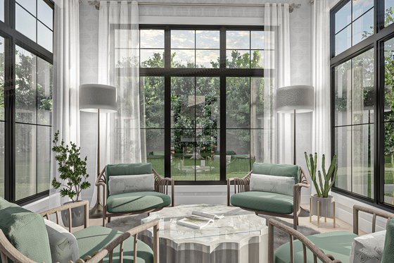 Interior - Other 1 for Farmhouse House Plan #455-263 - 4 bed, 3.5 bath