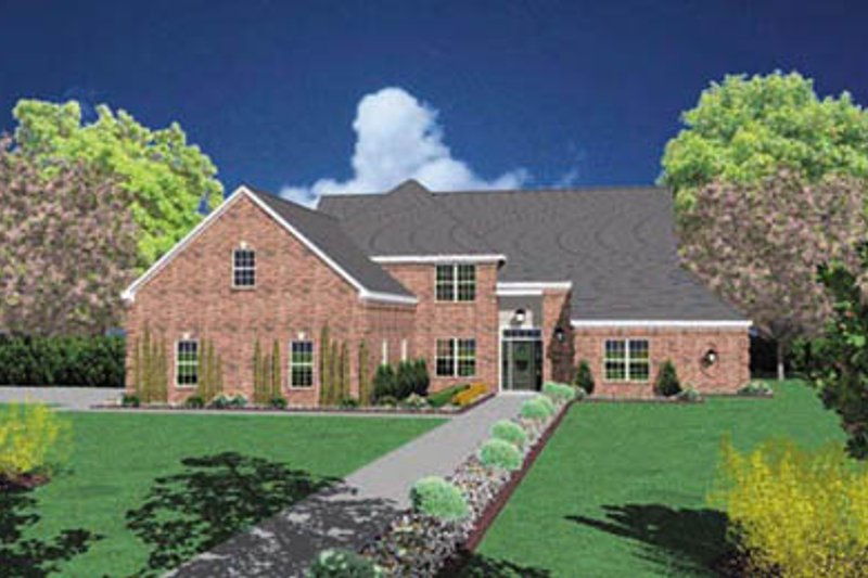 Traditional Style House Plan - 5 Beds 4 Baths 2901 Sq/Ft Plan #36-226