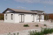 Farmhouse Style House Plan - 1 Beds 1 Baths 680 Sq/Ft Plan #1106-40 