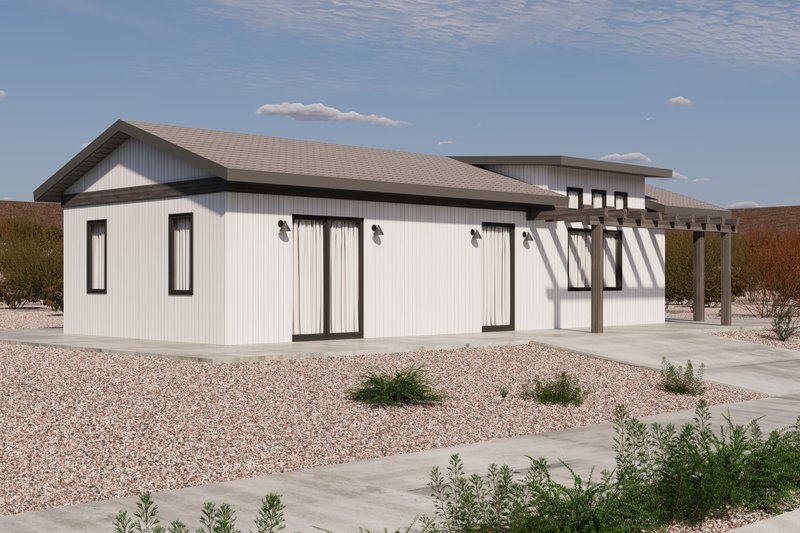 Dream House Plan - Exterior - Other Elevation for Farmhouse House Plan #1106-40 - 1 bed, 1 bath
