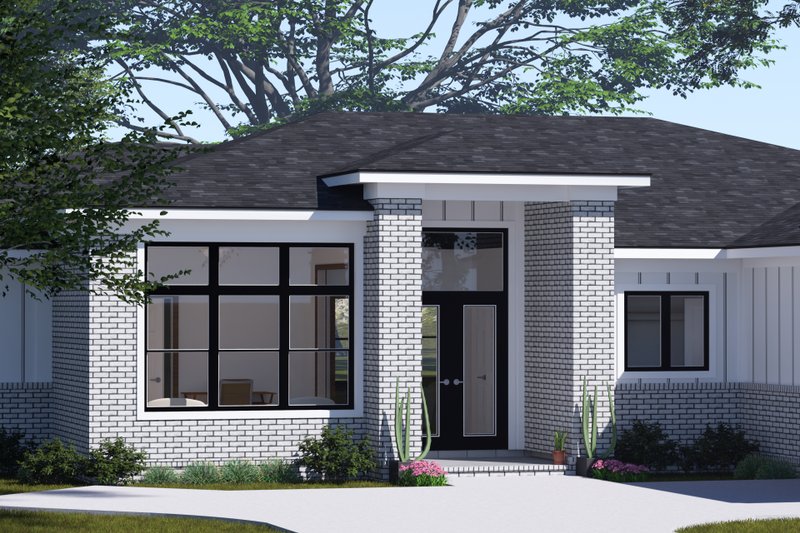Architectural House Design - Exterior - Other Elevation for Modern House Plan #513-2321 - 4 bed, 3 bath