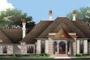 European Style House Plan - 4 Beds 4 Baths 5082 Sq/Ft Plan #119-196 