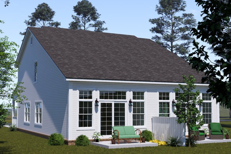 Home Plan - Exterior - Other Elevation 1 for Traditional House Plan #513-2442 - 3 bed, 3 bath