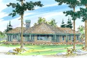 Ranch Style House Plan - 3 Beds 2 Baths 2191 Sq/Ft Plan #124-472 