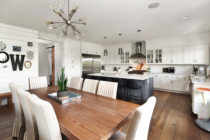 Architectural House Design - Interior - Dining Room for Farmhouse House Plan #1070-10 - 3 bed, 2.5 bath