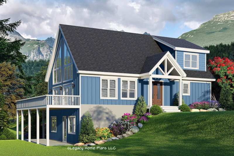 Dream House Plan - Southern Exterior - Front Elevation Plan #932-794