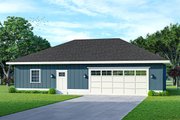 Traditional Style House Plan - 0 Beds 1 Baths 1536 Sq/Ft Plan #124-1236 