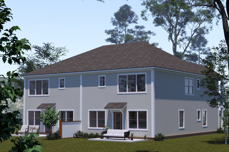 Architectural House Design - Exterior - Other Elevation 1 for Cottage House Plan #513-2332 - 3 bed, 2.5 bath