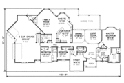 Traditional Style House Plan - 3 Beds 3 Baths 3400 Sq/Ft Plan #65-429 