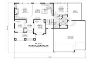 Traditional Style House Plan - 4 Beds 2.5 Baths 2795 Sq/Ft Plan #51-279 