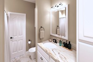 Country Interior - Bathroom Plan #44-177