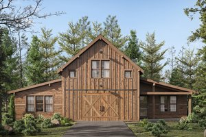 Farmhouse Exterior - Front Elevation Plan #1070-196