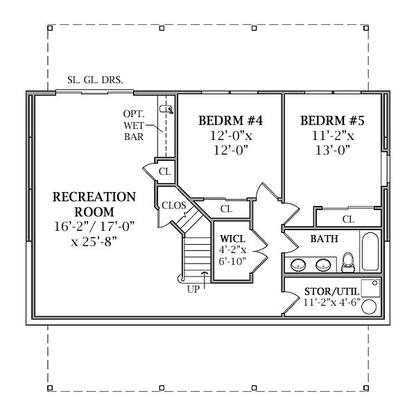 Cottage Floor Plan - Other Floor Plan #456-25