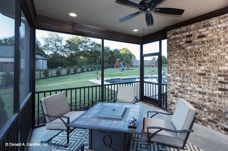 House Design - Exterior - Outdoor Living for Traditional House Plan #929-924 - 3 bed, 2 bath