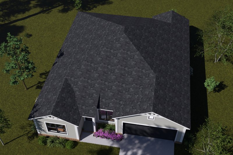 Architectural House Design - Exterior - Other Elevation 3 for Cottage House Plan #513-2415 - 3 bed, 2 bath