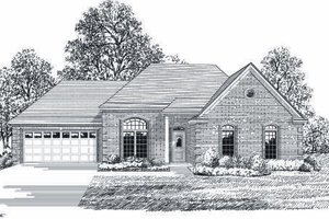 Traditional Exterior - Front Elevation Plan #424-88