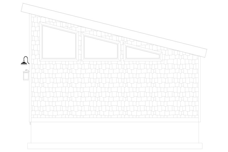 Dream House Plan - Exterior - Other Elevation 1 for Contemporary House Plan #1060-284, 0 bath