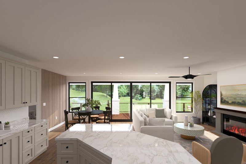 Home Plan - Interior - Kitchen 2 for Craftsman House Plan #1060-495 - 3 bed, 2.5 bath