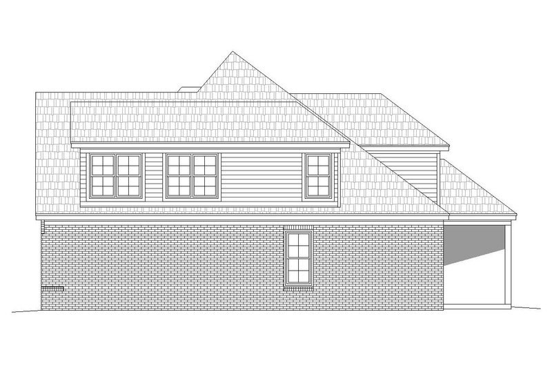Dream House Plan - Exterior - Other Elevation 1 for European House Plan #932-30 - 4 bed, 3 bath