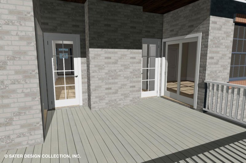 Architectural House Design - Exterior - Outdoor Living for Country House Plan #930-514 - 4 bed, 3 bath