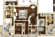 Craftsman Style House Plan - 4 Beds 3.5 Baths 2818 Sq/Ft Plan #44-186 