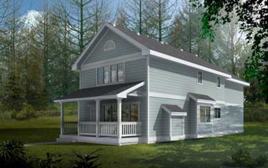 Cottage Style House Plan 3 Beds 2 5 Baths 1980 Sq Ft 