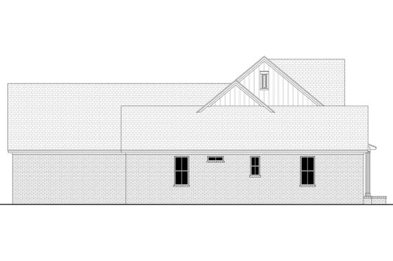 Exterior - Other Elevation for Farmhouse House Plan #430-420 - 4 bed, 3.5 bath