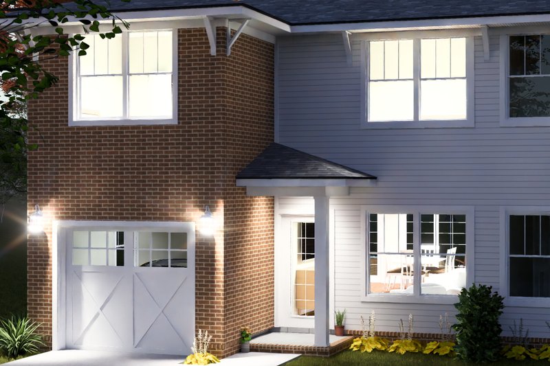 Architectural House Design - Exterior - Other Elevation 7 for Traditional House Plan #513-2464 - 3 bed, 2.5 bath