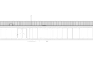 Exterior - Other Elevation 2 for Modern House Plan #520-4 - 1 bed, 1 bath