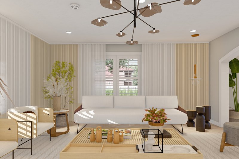 House Design - Interior - Other 1 for Traditional House Plan #1060-17 - 7 bed, 4 bath