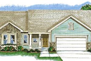 Traditional Exterior - Front Elevation Plan #20-1371