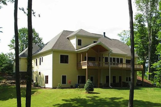 Exterior - Rear Elevation for Craftsman House Plan #927-2 - 3 bed, 2.5 bath