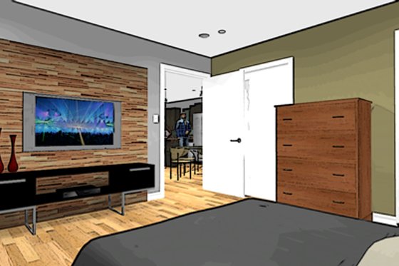Photo 8 for Modern House Plan #480-1 - 4 bed, 2 bath
