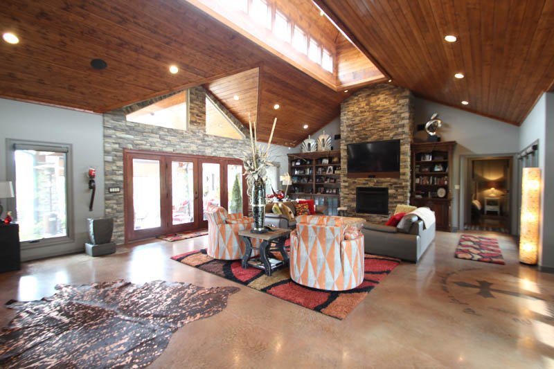 Dream House Plan - Interior - Family Room 2 for Contemporary House Plan #17-2551 - 4 bed, 3.5 bath