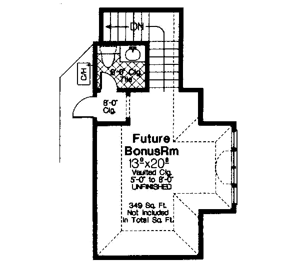 European Floor Plan - Other Floor Plan #310-277