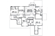 European Style House Plan - 4 Beds 3.5 Baths 3836 Sq/Ft Plan #67-612 