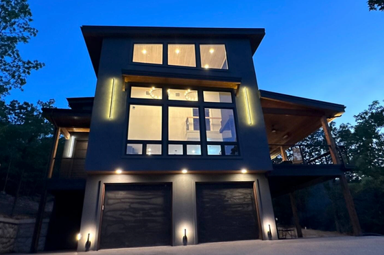 Exterior - Front Elevation 2 for Contemporary House Plan #1070-7 - 3 bed, 3 bath