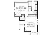 Cottage Style House Plan - 1 Beds 1 Baths 544 Sq/Ft Plan #48-645 