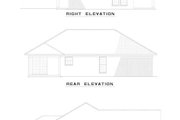 Southern Style House Plan - 3 Beds 2 Baths 1210 Sq/Ft Plan #17-538 